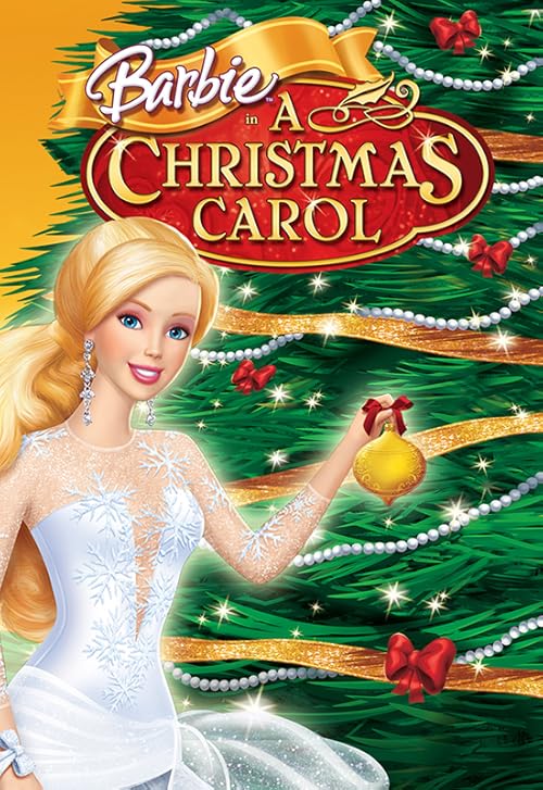 Barbie in 'A Christmas Carol' movie poster