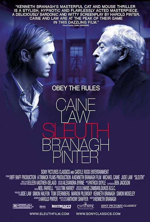 Sleuth movie poster
