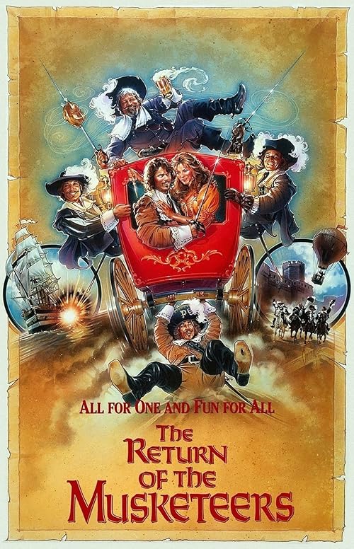 The Return of the Musketeers movie poster