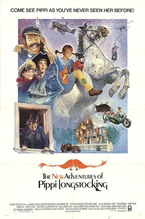 The New Adventures of Pippi Longstocking movie poster