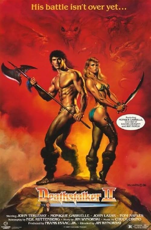Deathstalker II: Duel of the Titans movie poster