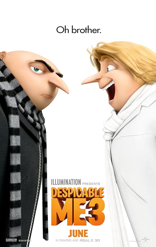 Despicable Me 3 movie poster