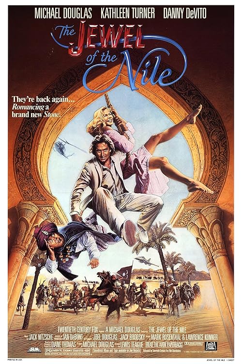 The Jewel of the Nile movie poster
