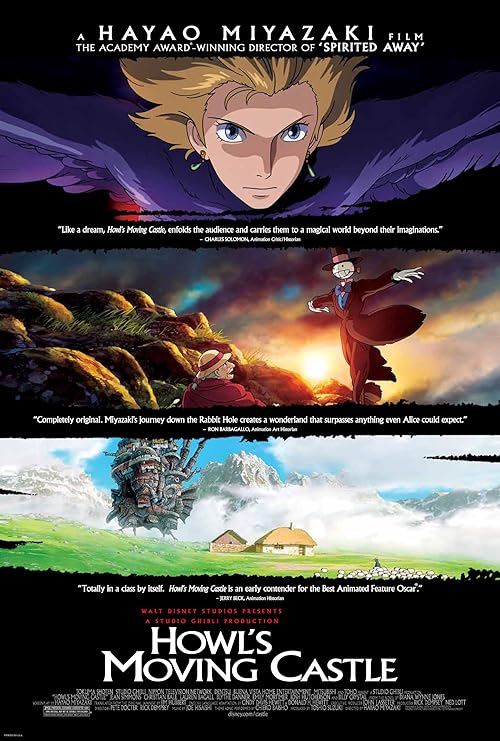 Howl's Moving Castle movie poster