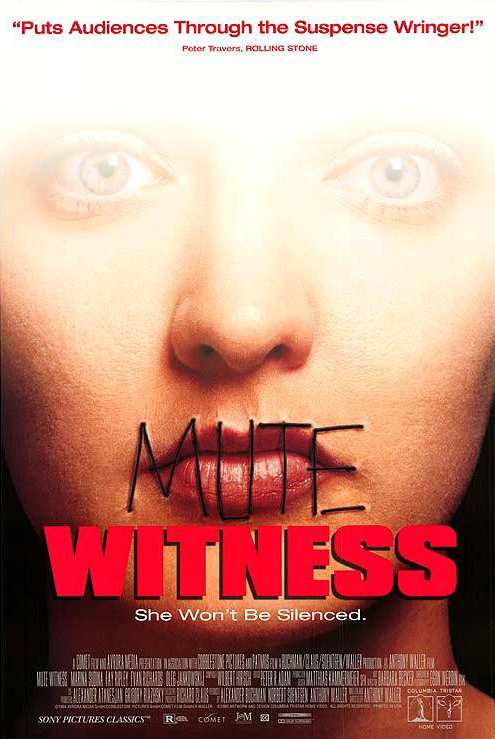 Mute Witness movie poster