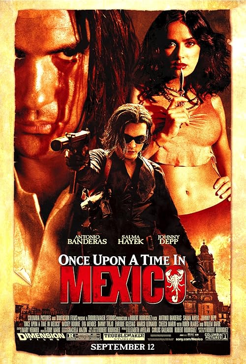 Once Upon a Time in Mexico movie poster