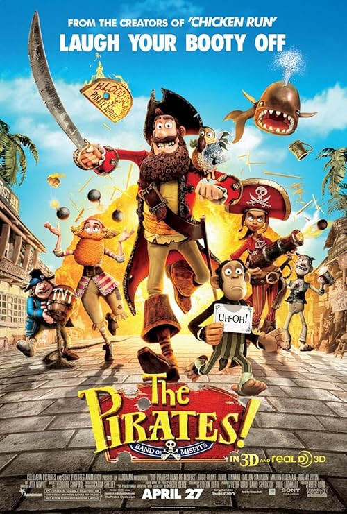 The Pirates! Band of Misfits movie poster