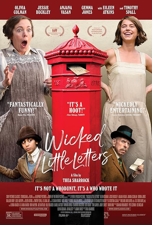Wicked Little Letters movie poster