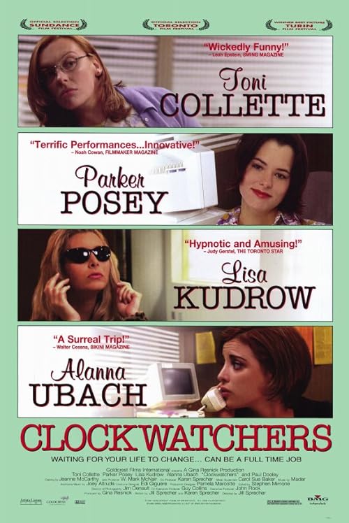 Clockwatchers movie poster