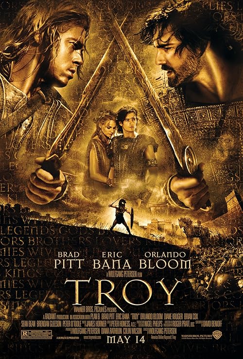 Troy movie poster