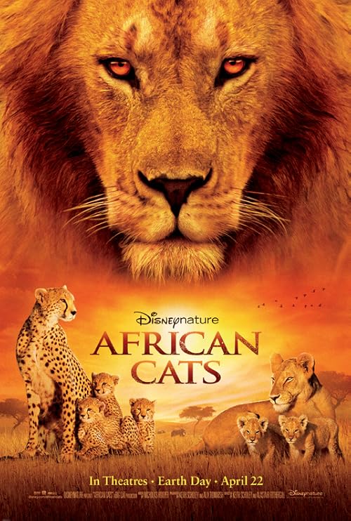 African Cats movie poster