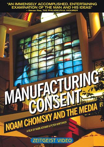 Manufacturing Consent: Noam Chomsky and the Media movie poster