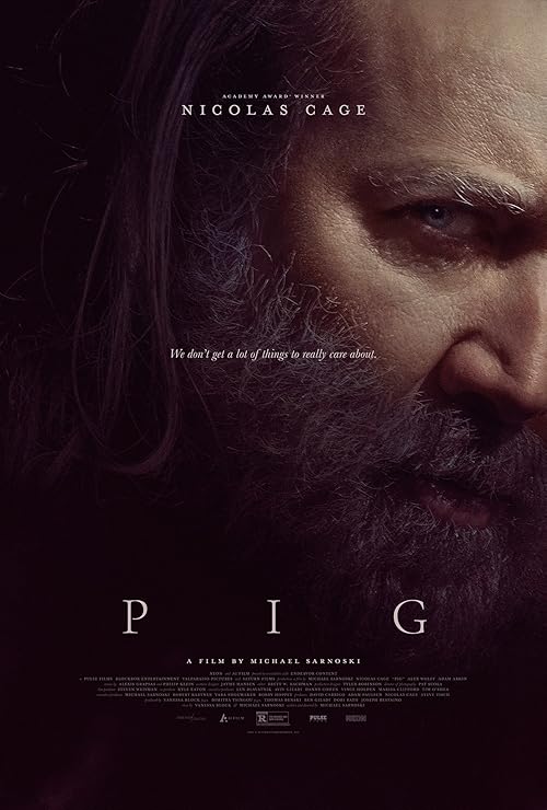 Pig movie poster