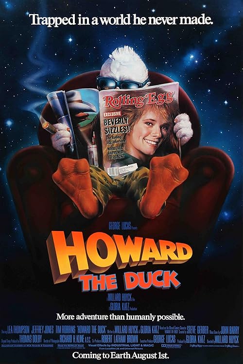 Howard the Duck movie poster