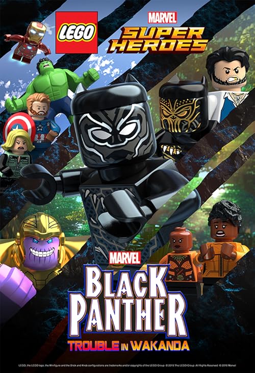 LEGO Marvel Super Heroes: Black Panther - Trouble in Wakanda movie poster