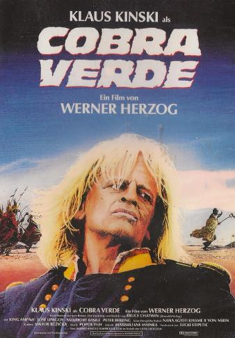 Cobra Verde movie poster