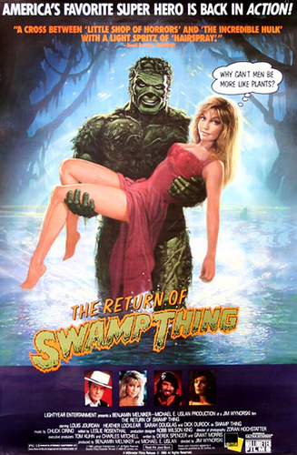 The Return of Swamp Thing movie poster