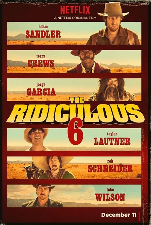 The Ridiculous 6 movie poster