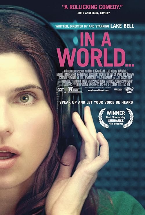 In a World... movie poster