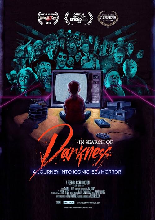 In Search of Darkness: A Journey Into Iconic '80s Horror movie poster