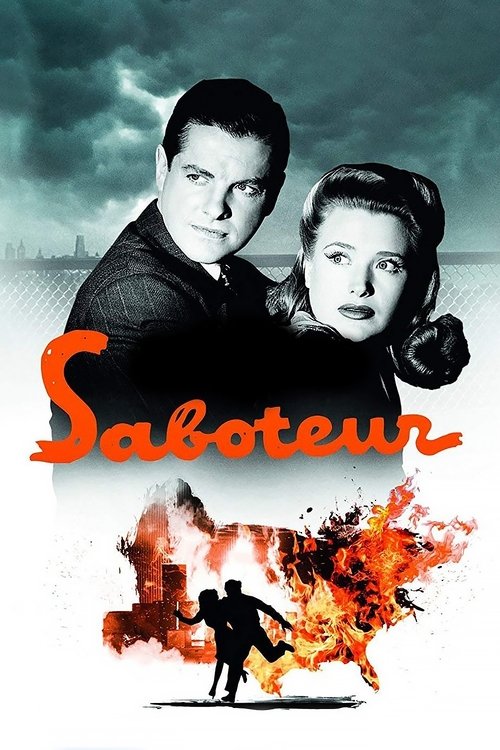 Saboteur movie poster