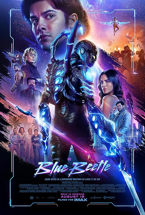 Blue Beetle movie poster