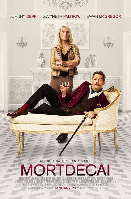 Mortdecai movie poster