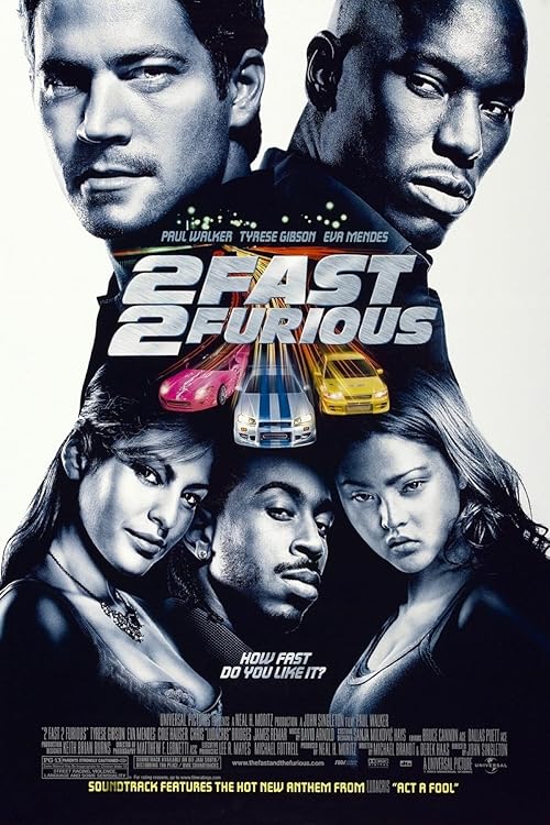 2 Fast 2 Furious movie poster
