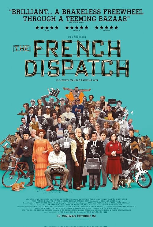 The French Dispatch movie poster