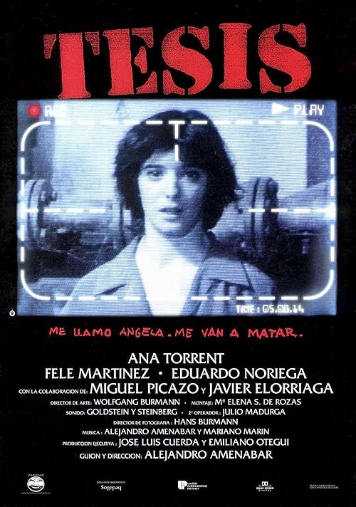 Thesis movie poster