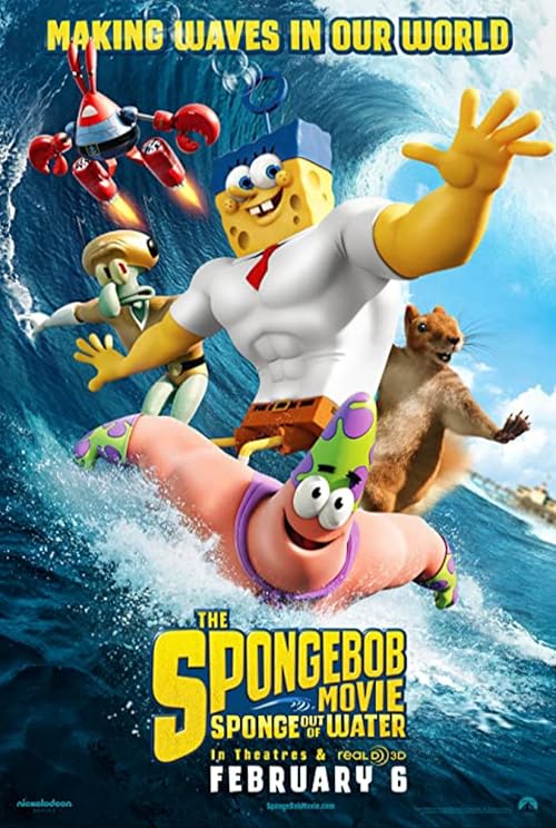 The SpongeBob Movie: Sponge Out of Water movie poster