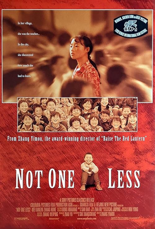 Not One Less movie poster