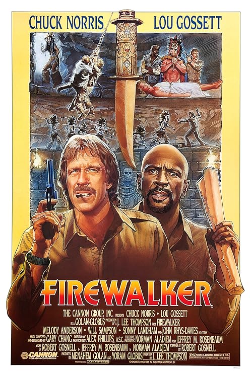 Firewalker movie poster