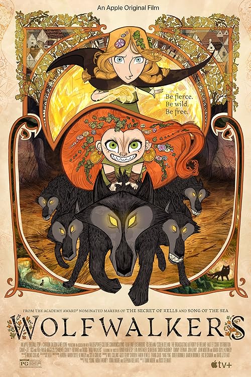 Wolfwalkers movie poster