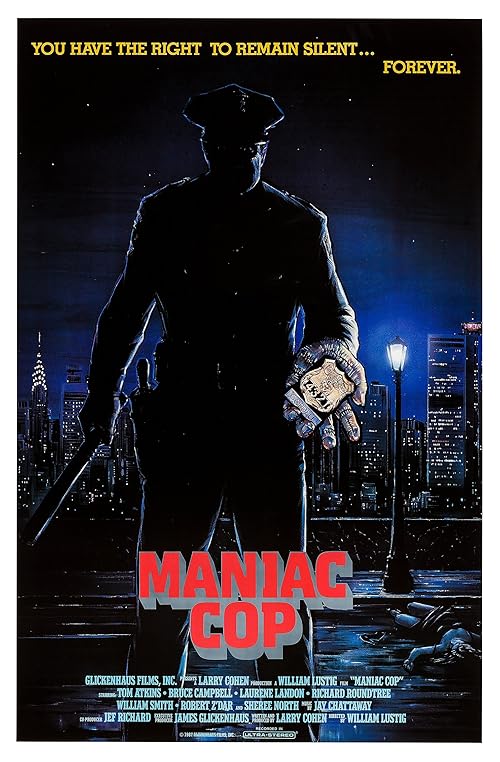 Maniac Cop movie poster