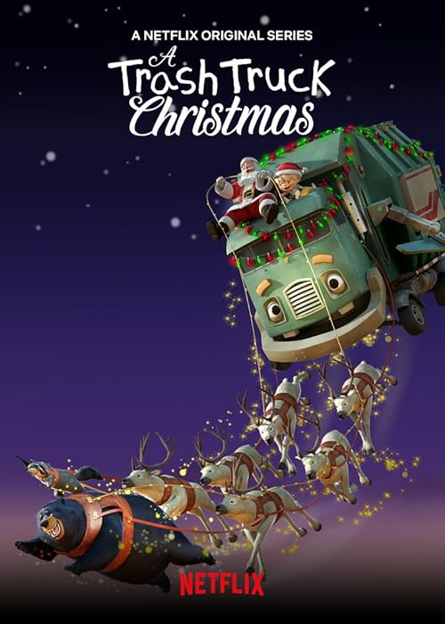 A Trash Truck Christmas movie poster