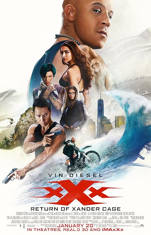 xXx: Return of Xander Cage movie poster
