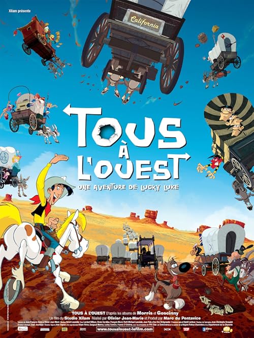 Go West: A Lucky Luke Adventure movie poster
