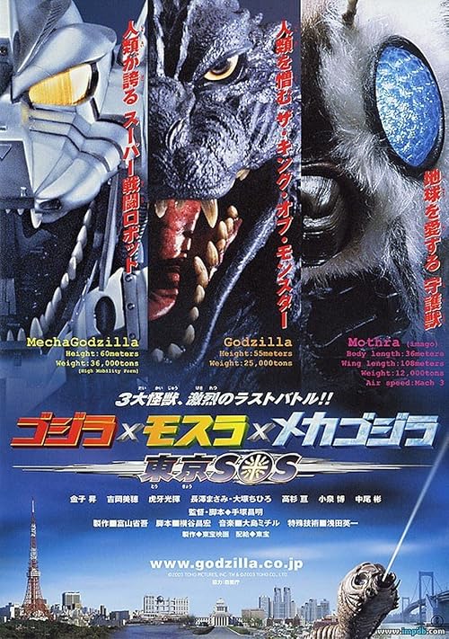 Godzilla: Tokyo S.O.S. movie poster