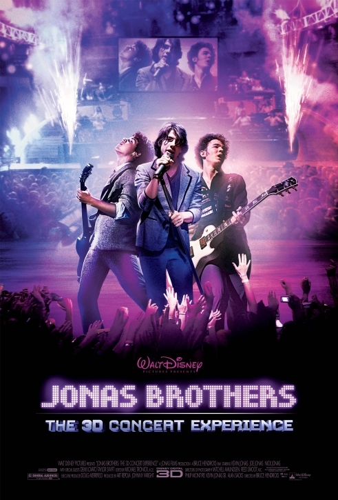 Jonas Brothers: The 3D Concert Experience movie poster