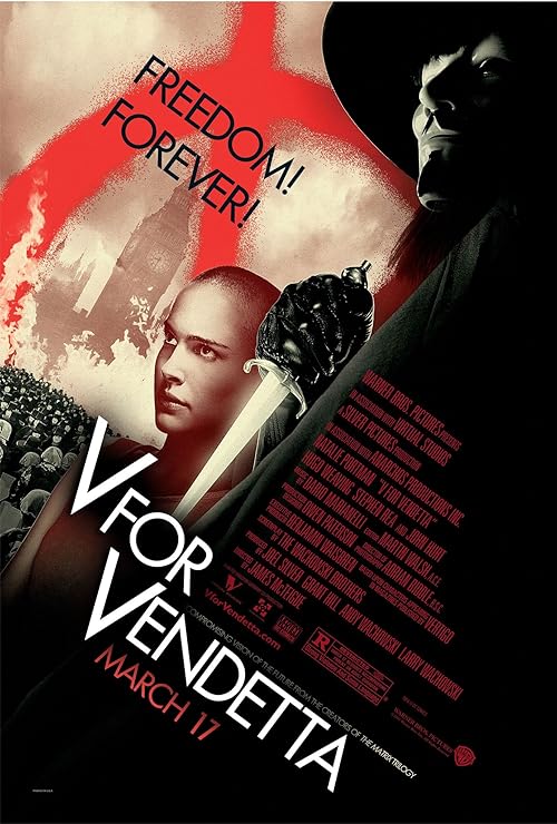 V for Vendetta movie poster