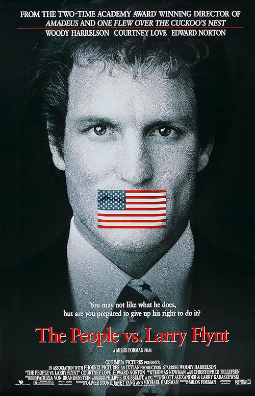 The People vs. Larry Flynt movie poster