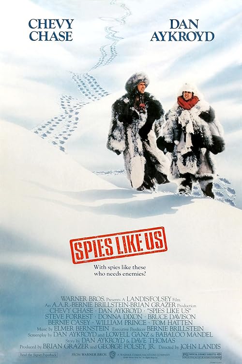 Spies Like Us movie poster
