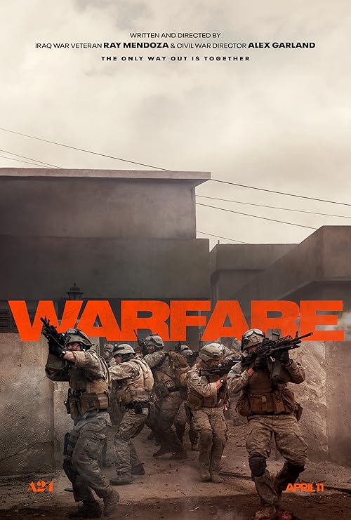 Warfare movie poster