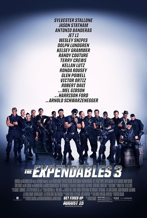 The Expendables 3 movie poster